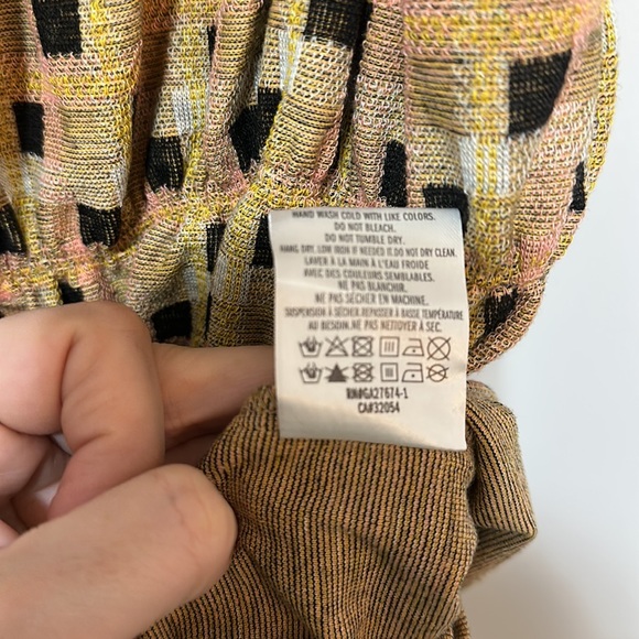 Anthropologie Bubble tank top with ruffle sleeve size S - Picture 5 of 5